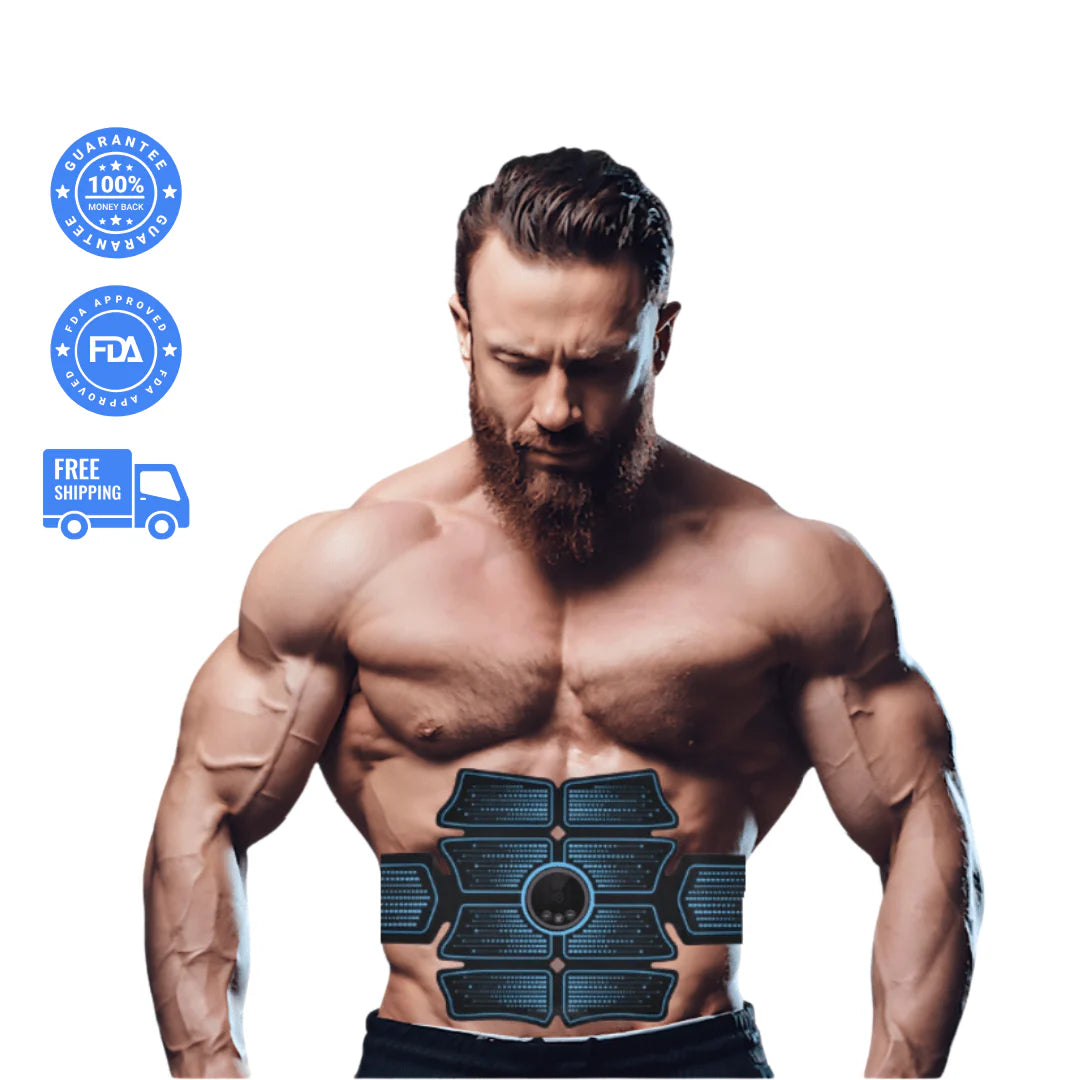 EMS muscle stimulator for abs training