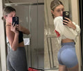 Before and after results using Smart EMS Sculp and Lift Kit for butt lift